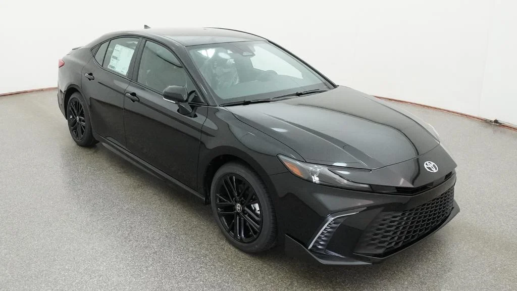 New 2026 Midnight Black Metallic Toyota SE image 16