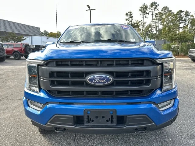 Used 2021 Blue Ford Lariat image 9