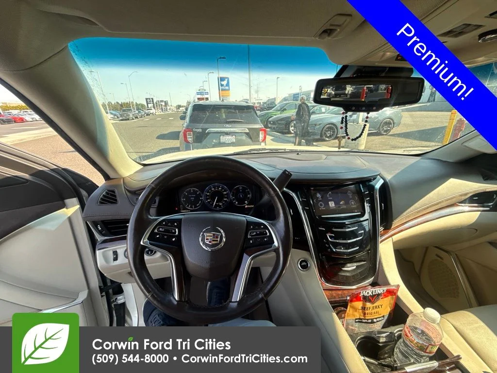 Used 2015 White Cadillac Premium image 14