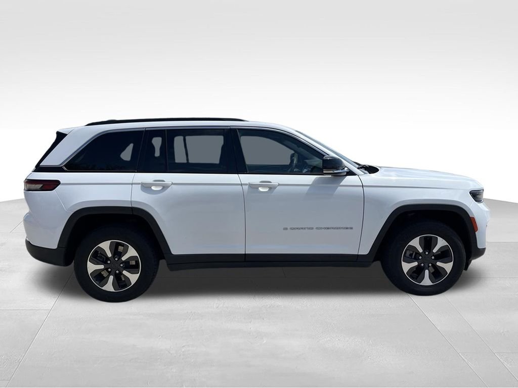 Used 2024 Bright White Clearcoat Jeep 4xe image 6