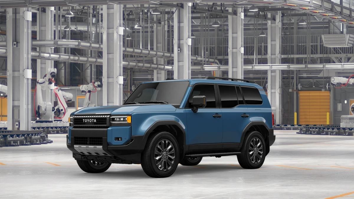 New 2027 Heritage Blue Toyota Land Cruiser image 2