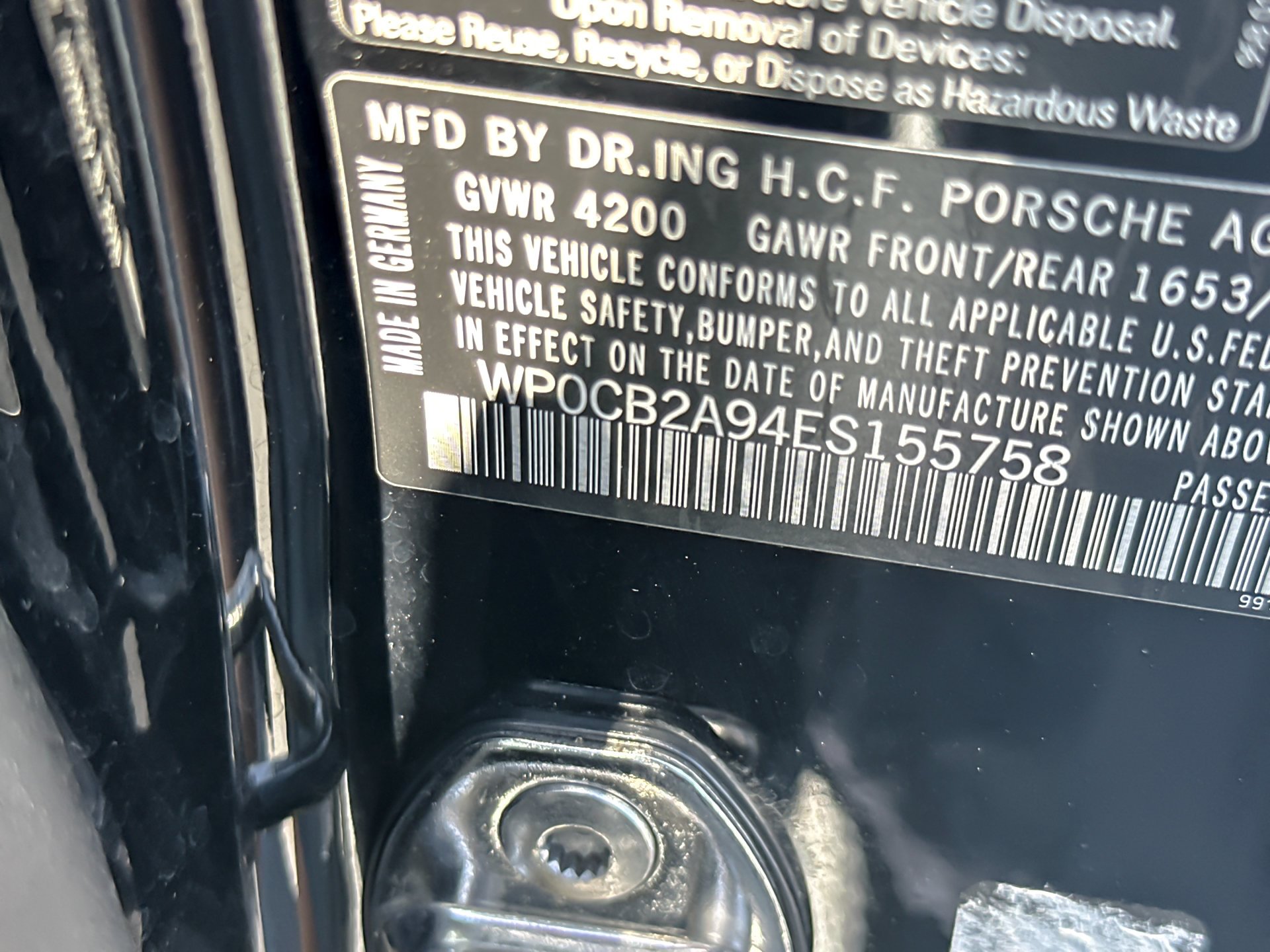 Used 2014 Black Porsche Carrera S image 29