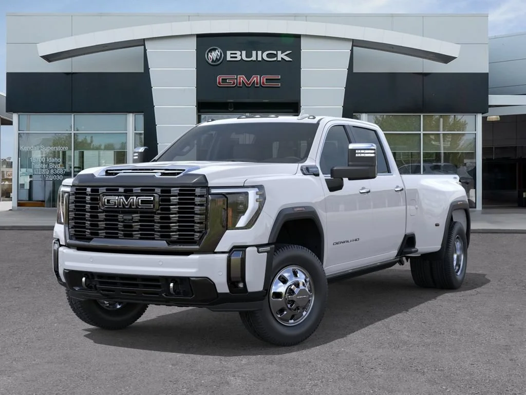 New 2026 Glacier White Tricoat GMC Denali Ultimate DRW image 6