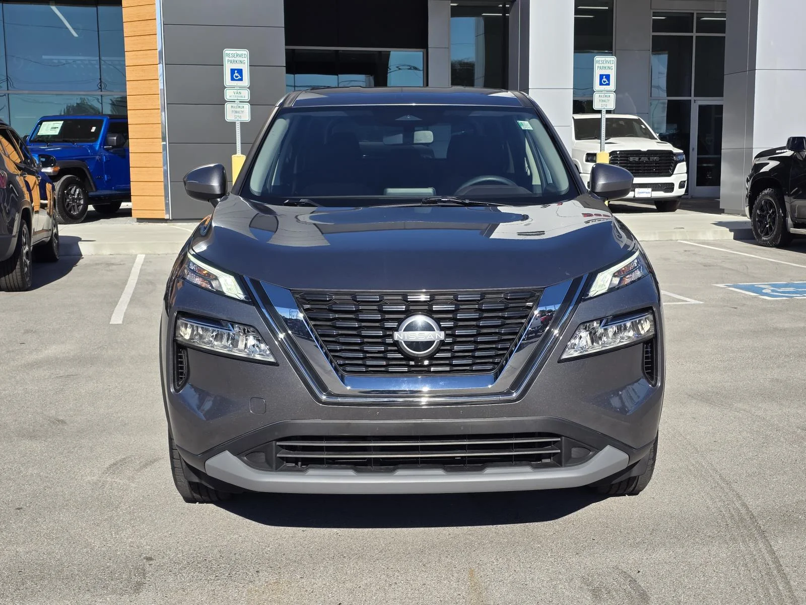 Used 2023 Gun Metallic Nissan SV image 2