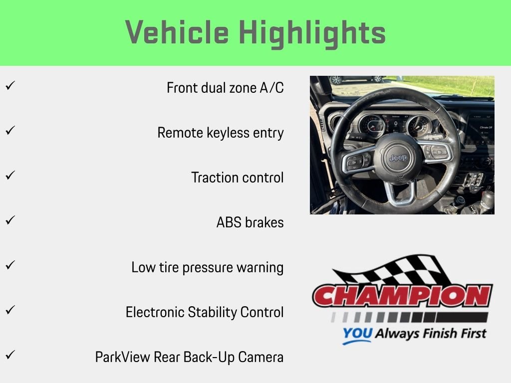 Used 2021 Gray Jeep Unlimited Sahara High Altitude image 6
