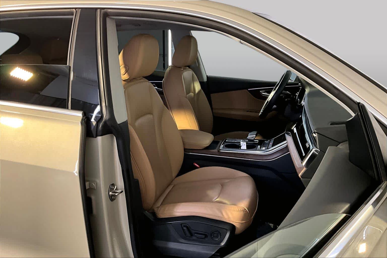 Used 2021 Vicuna Beige Metallic Audi Premium Plus image 8
