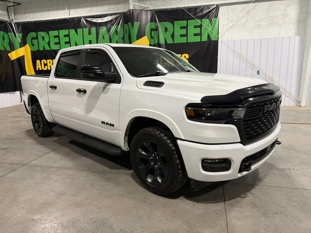 Used 2026 Bright White Clearcoat Ram Big Horn image 2