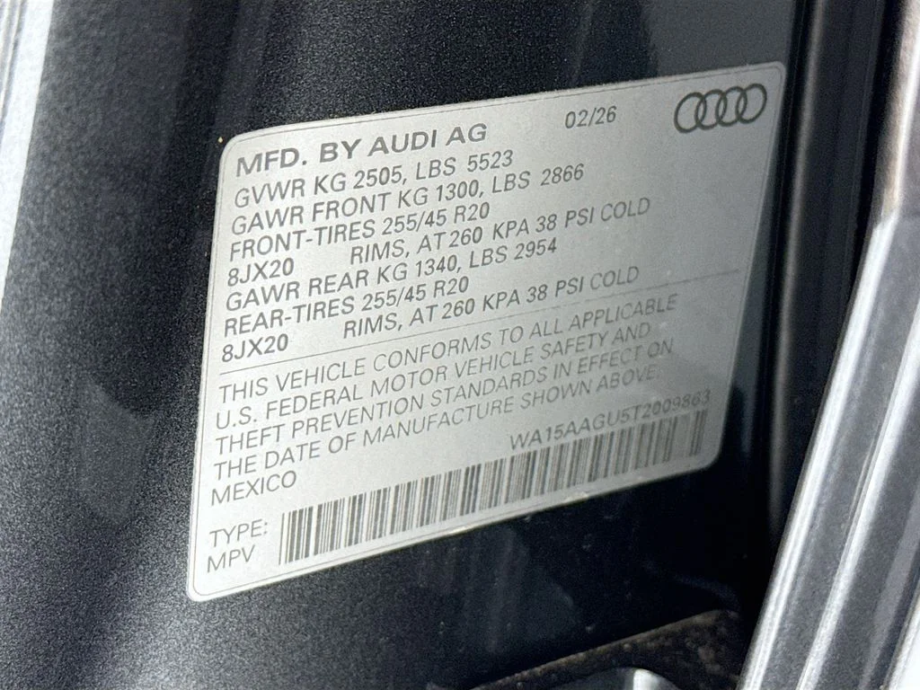 New 2026  Audi Premium Plus image 33