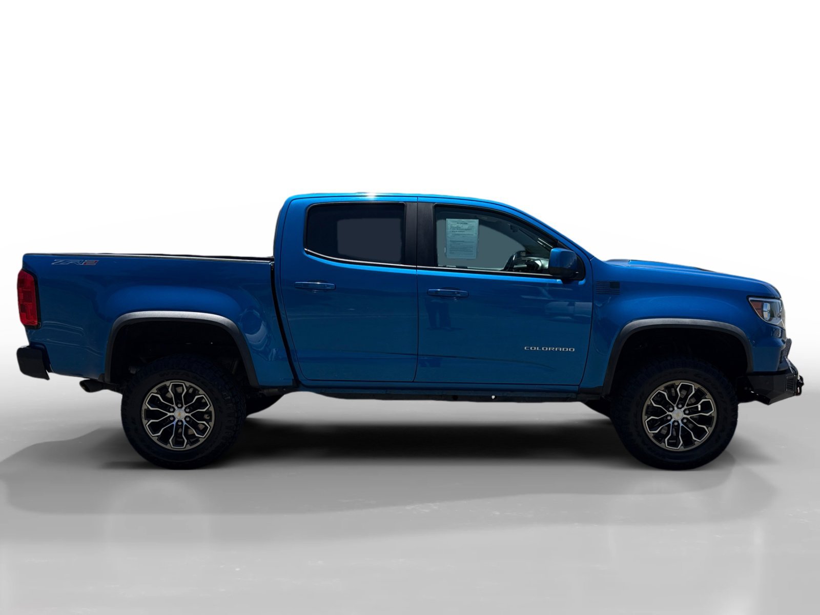 Used 2021 Bright Blue Metallic Chevrolet ZR2 image 6