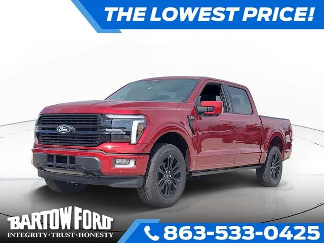 New 2026 Ruby Red Metallic Ford Platinum image 1
