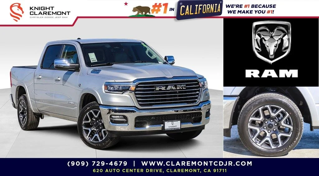 New 2026 Silver Ram Laramie image 1