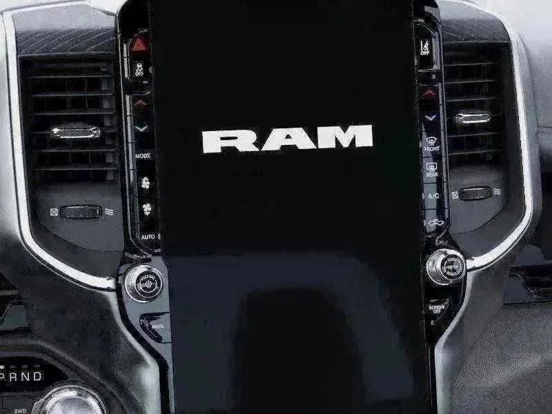 New 2026 Bright White Clear-Coat Exterior Paint RAM Laramie image 91