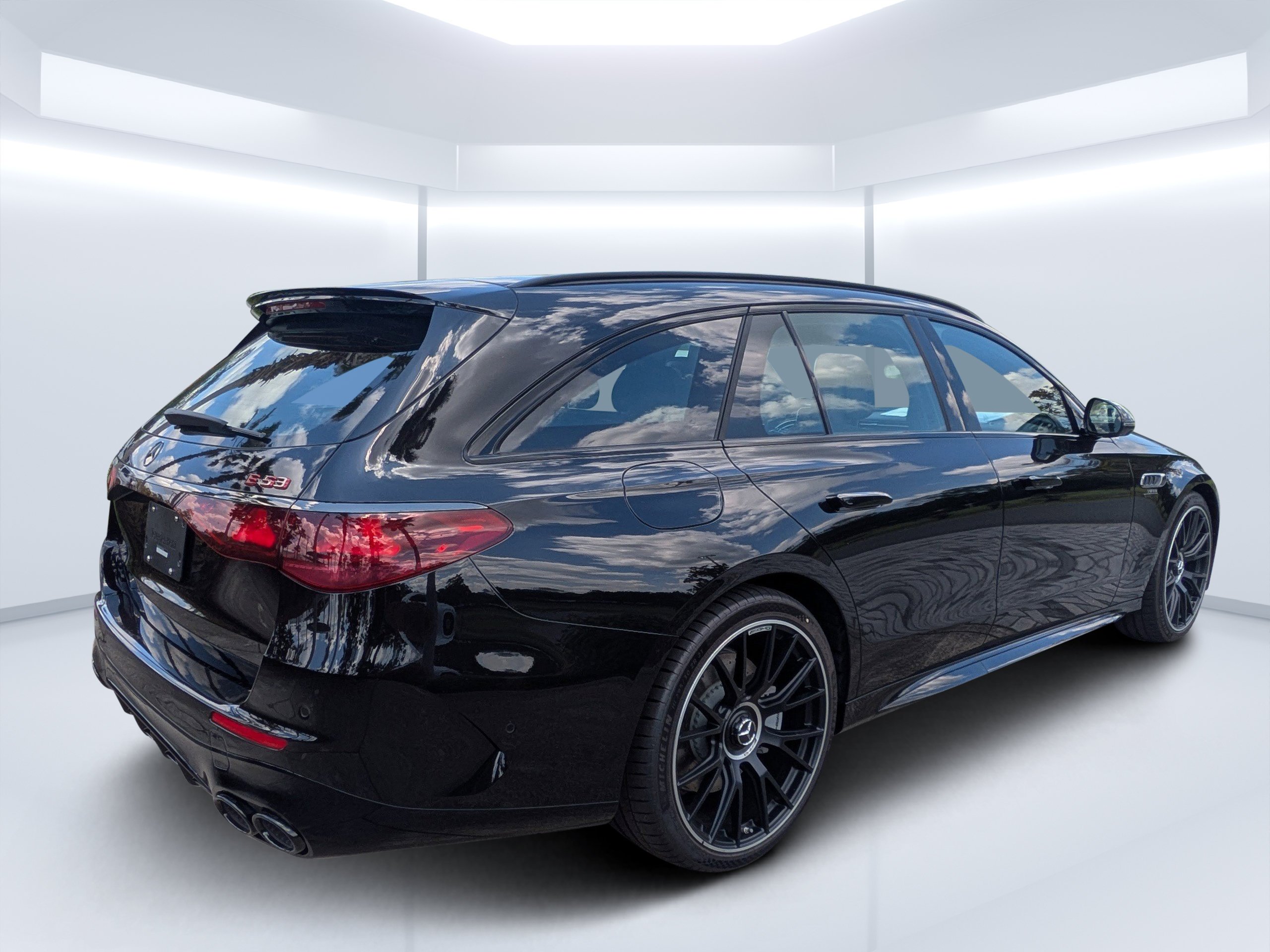 New 2026 Obsidian Black Metallic Mercedes-Benz AMG® E 53 E 4MATIC+ Wagon image 3