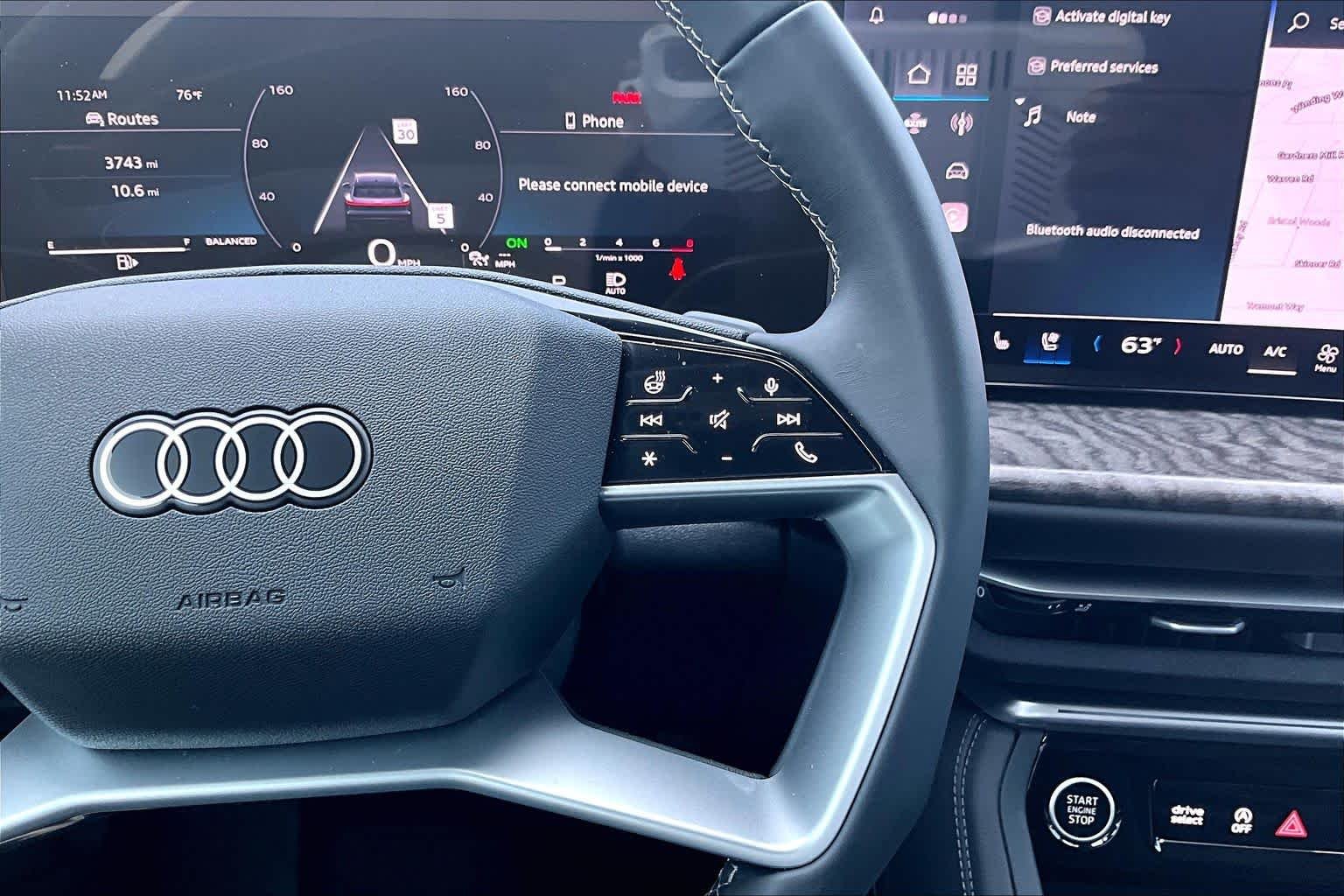 Used 2025 Tambora Gray Metallic Audi Premium Plus image 25