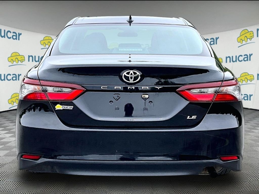 Used 2022 Black Toyota LE image 5