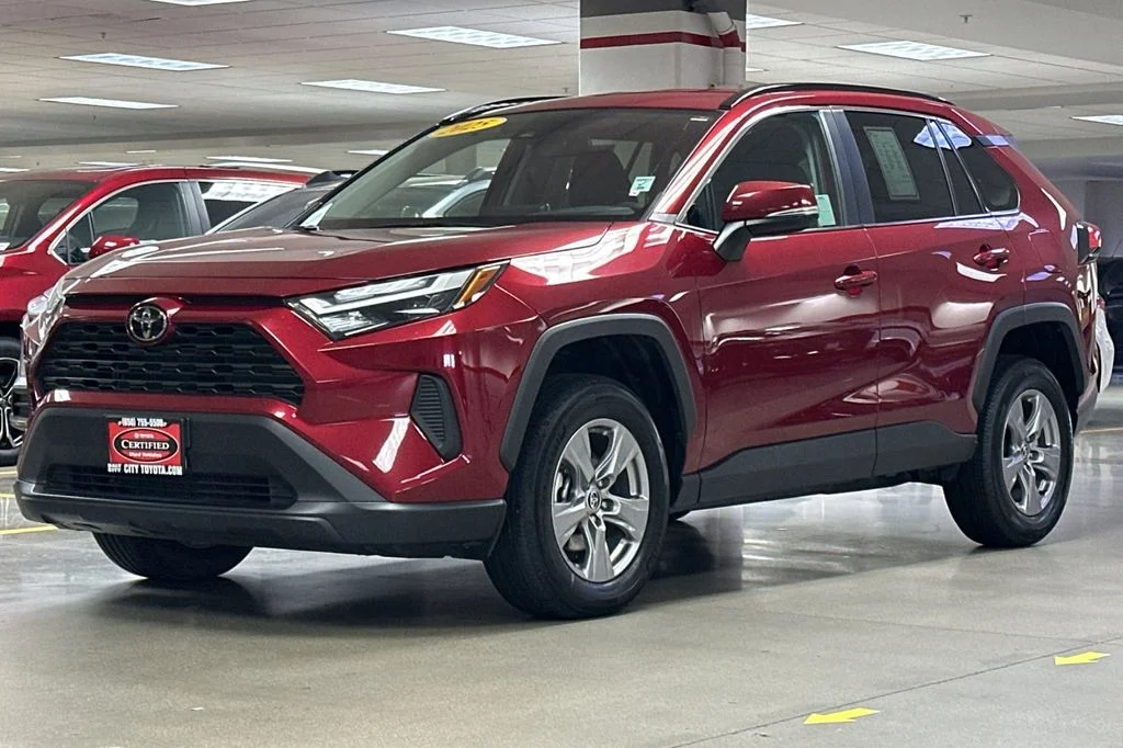 Certified Used 2025 Red Toyota XLE image 8