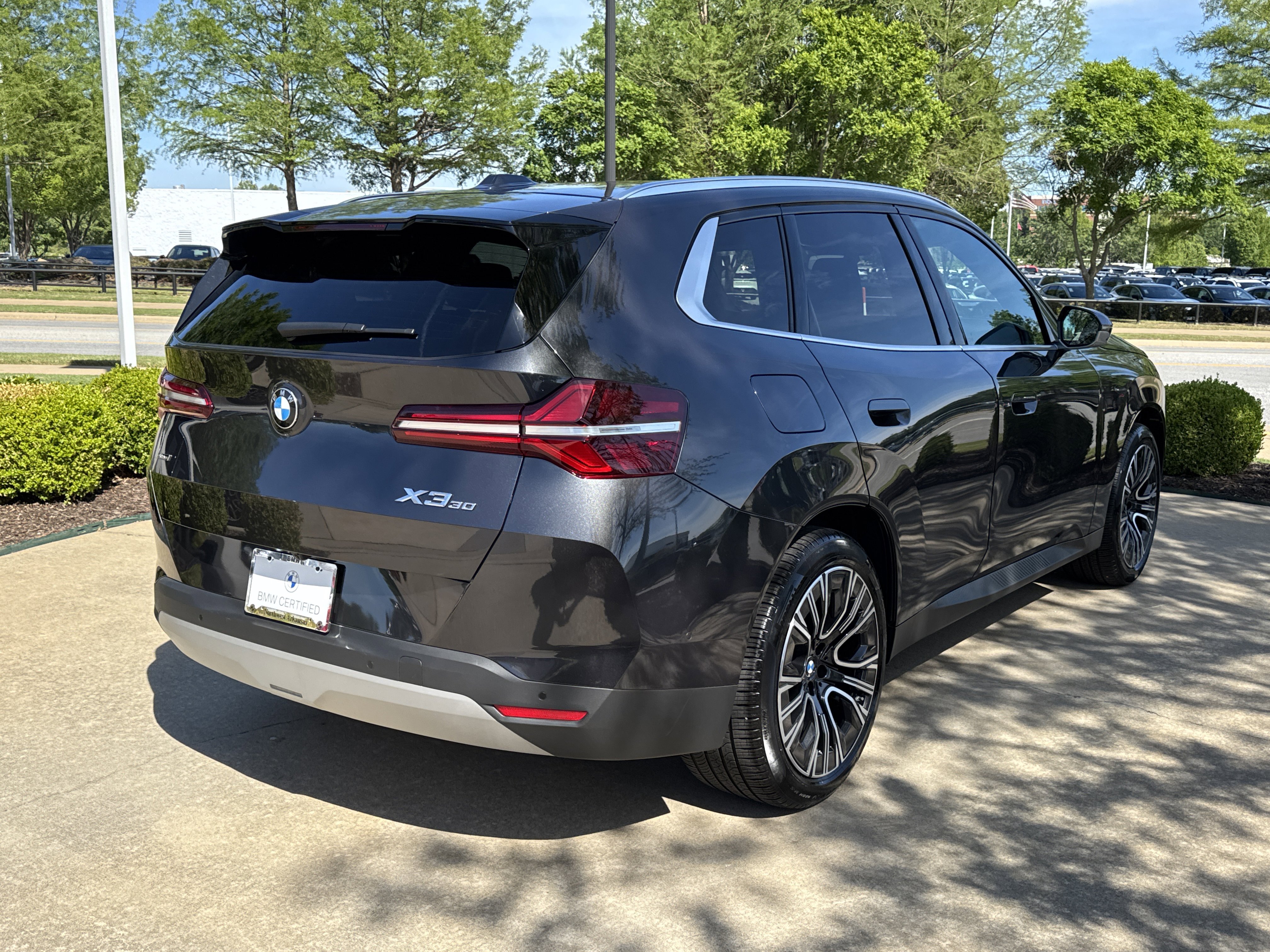 Certified Used 2025 Dark Graphite Metallic BMW 30 xDrive image 5