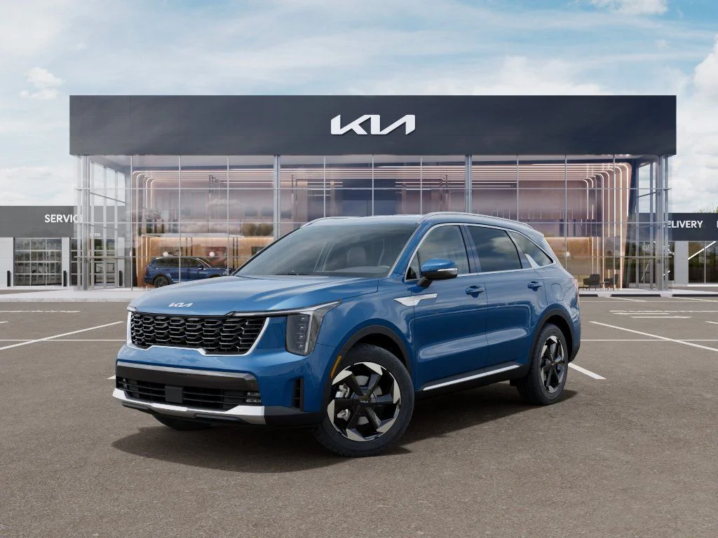 New 2026 Mineral Blue Kia EX image 1