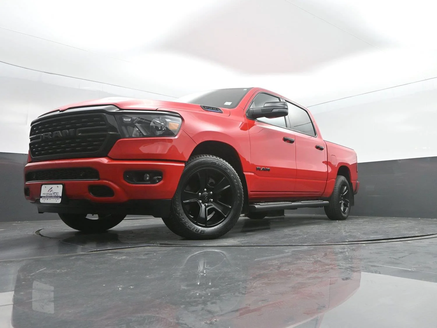 Used 2023 Flame Red Clearcoat Ram Big Horn image 44