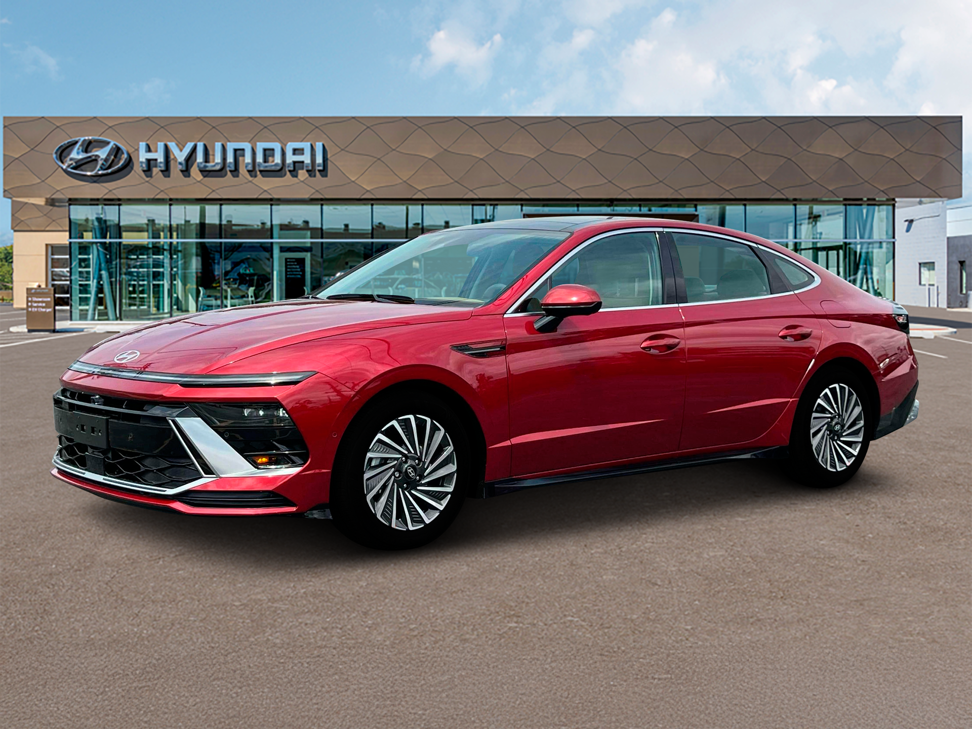 New 2025 Red Hyundai Limited image 2