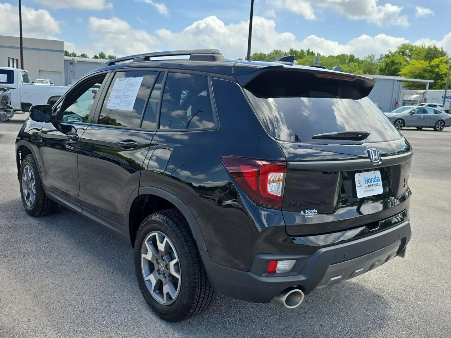 Used 2023 Crystal Black Pearl Honda TrailSport image 9