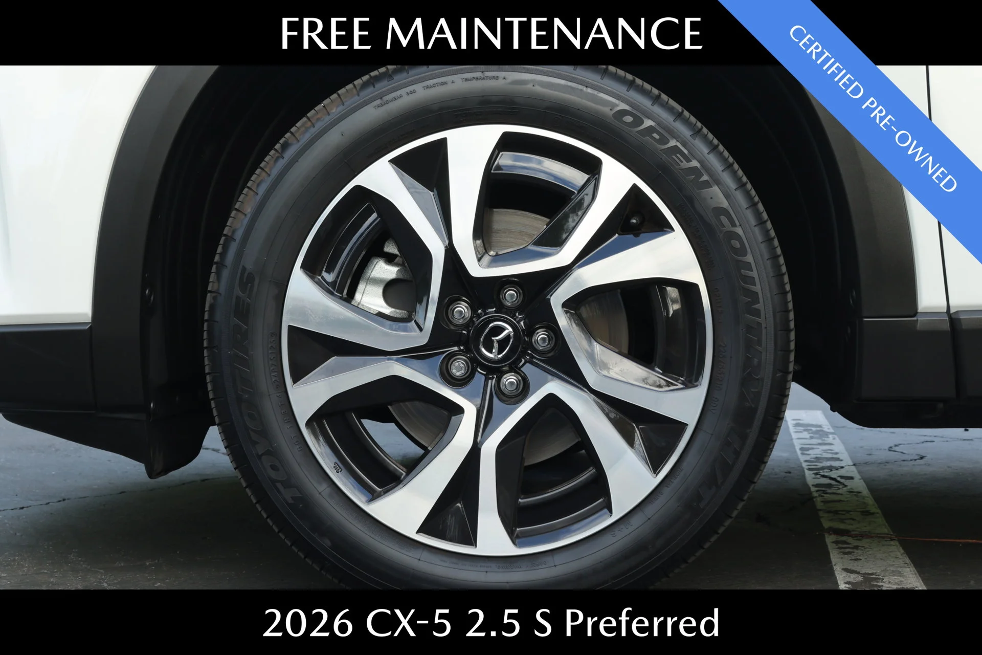Certified Used 2026 White Mazda 2.5 S Preferred image 5