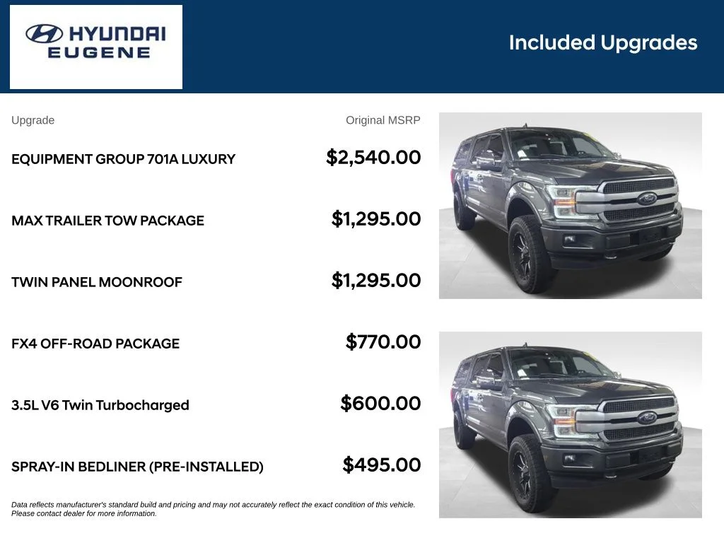 Used 2018 Gray Ford Platinum image 12
