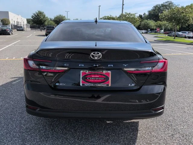 Certified Used 2025 Black Toyota LE image 5