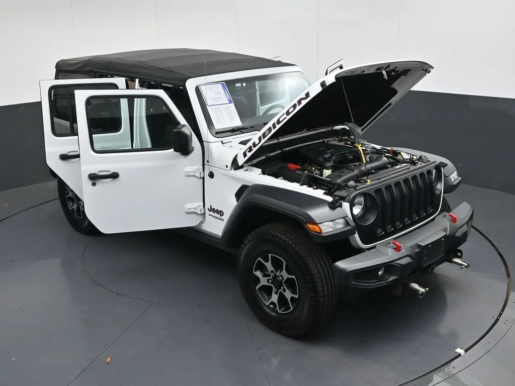 Used 2021 White Jeep Unlimited Rubicon image 43
