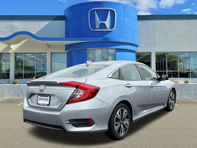 Used 2018 Honda Civic EX-T with VIN JHMFC1F3XJX037346 for sale in Wallingford, CT