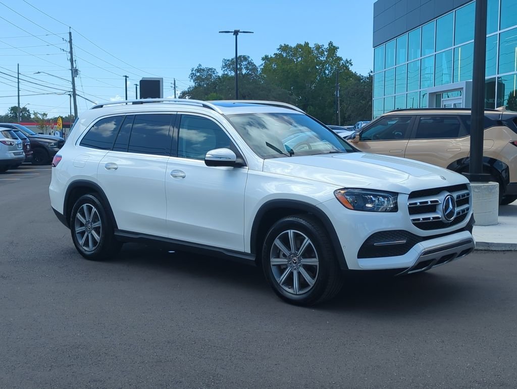 Used 2021 White Mercedes-Benz GLS 450 image 9