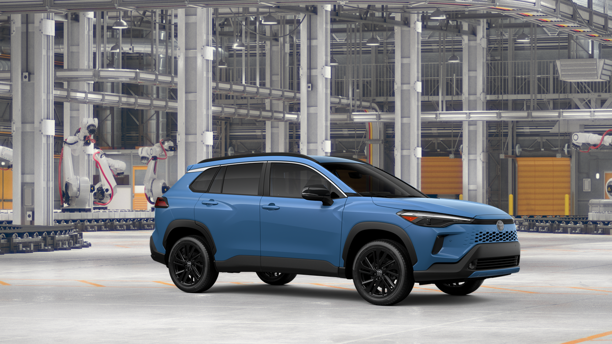 New 2026 Cavalry Blue Toyota Hybrid XSE image 14