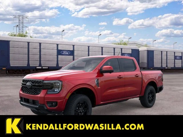 New 2026 Ruby Red Ford Lariat image 1