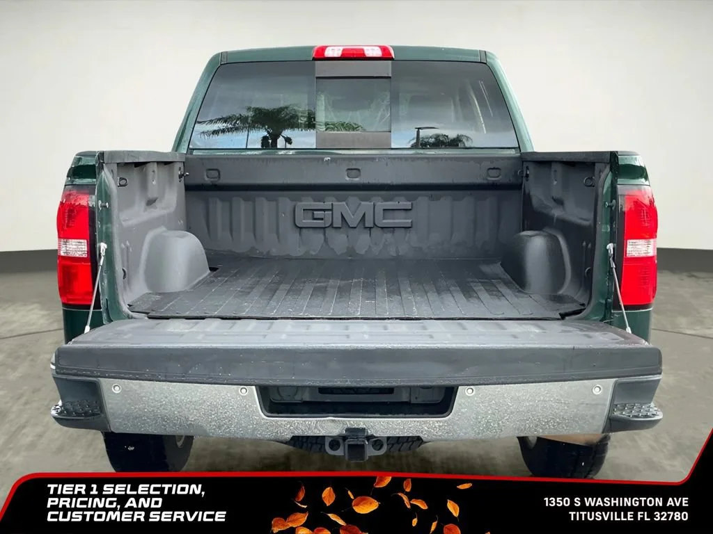 Used 2015 EMERALD GREEN METALLIC GMC SLT image 17