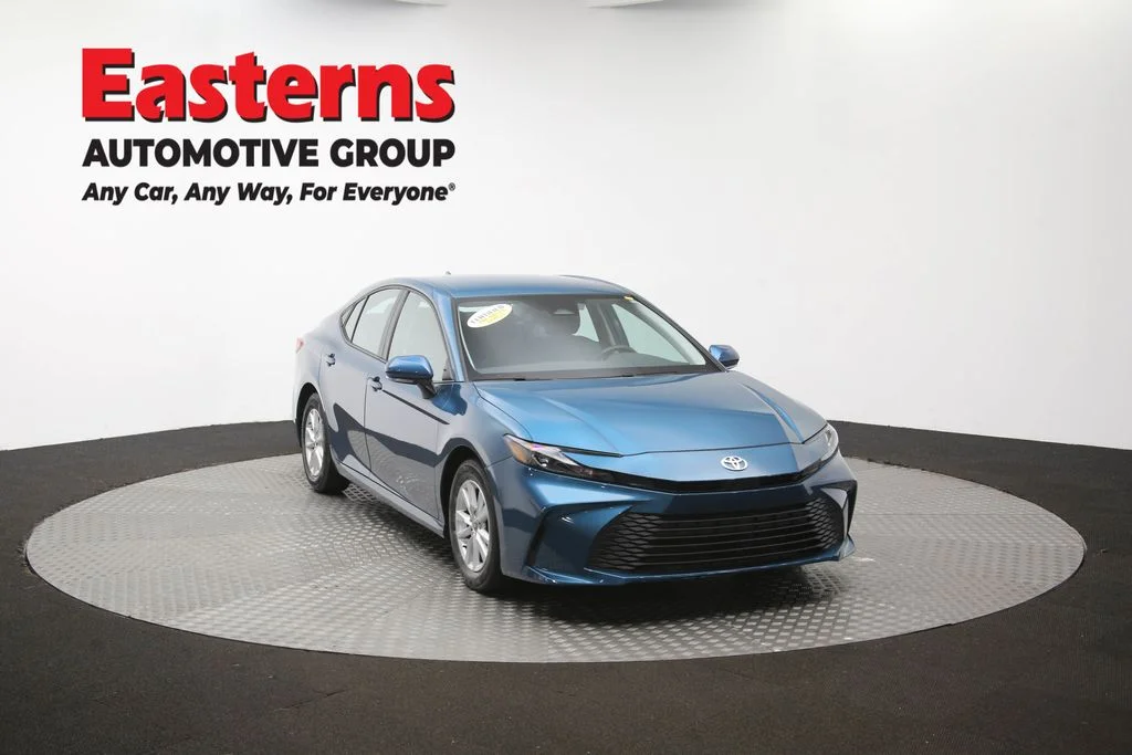 Used 2025 Blue Toyota LE image 49