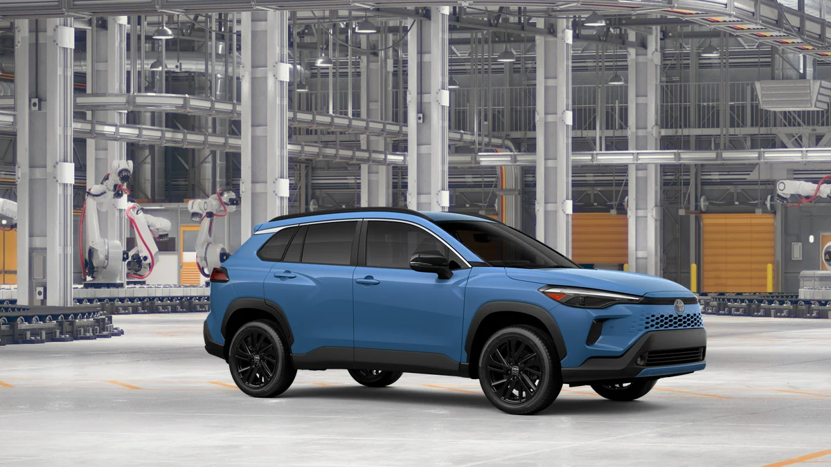 New 2026 Cavalry Blue Toyota Hybrid XSE image 14