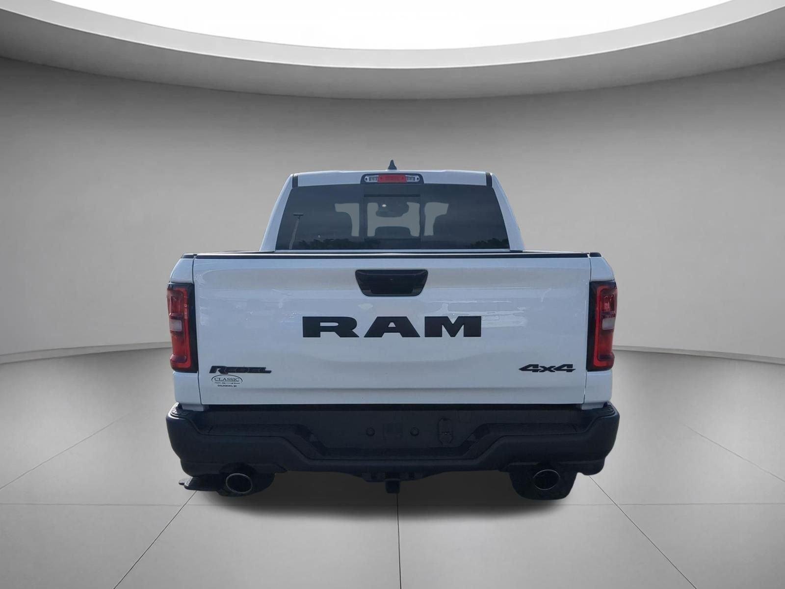 New 2026 Bright White Clear-Coat Exterior Paint RAM Rebel image 4
