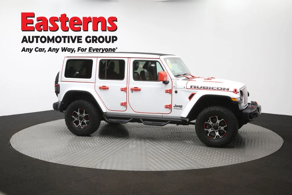 Used 2020 White Jeep Unlimited Rubicon image 50