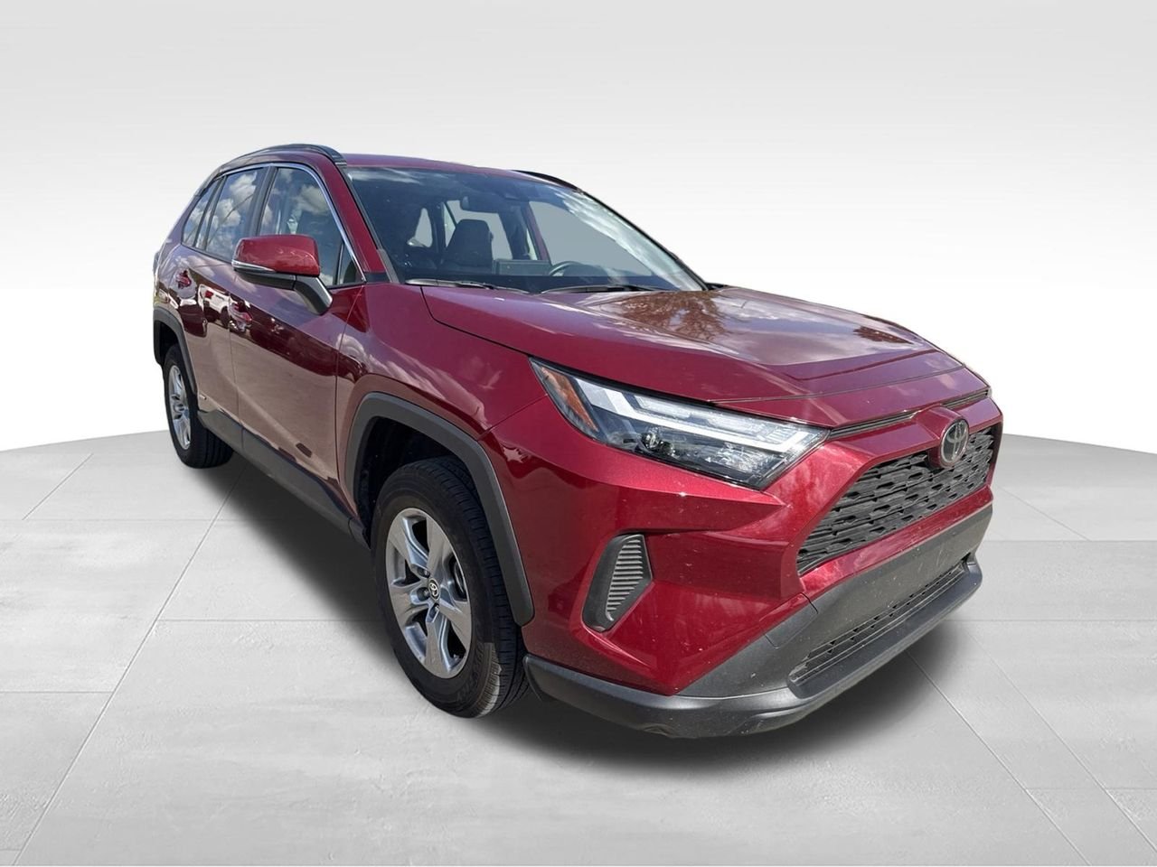 Certified Used 2025 Red Toyota XLE image 3
