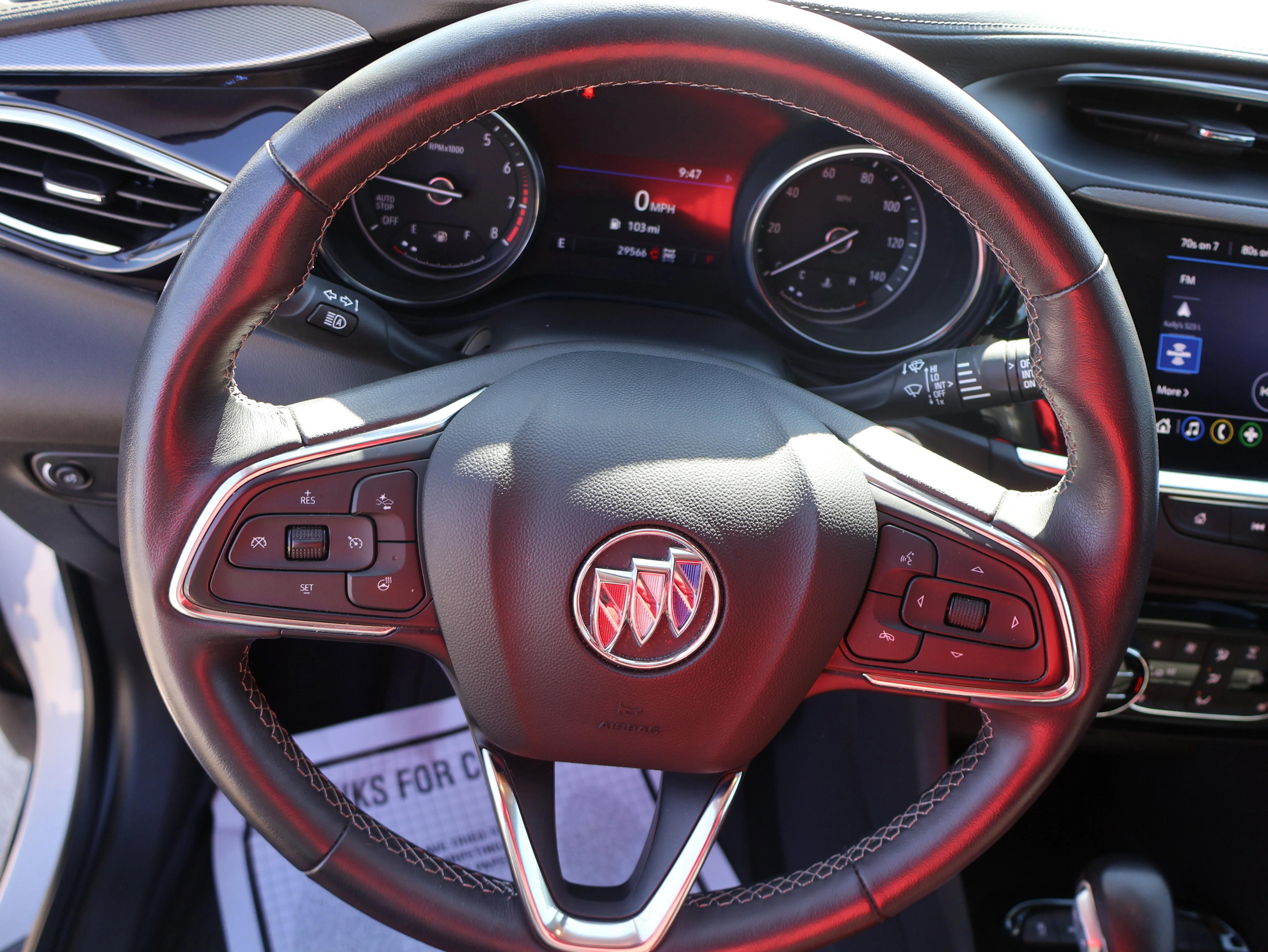 Used 2023 White Frost Tricoat Buick Essence image 37