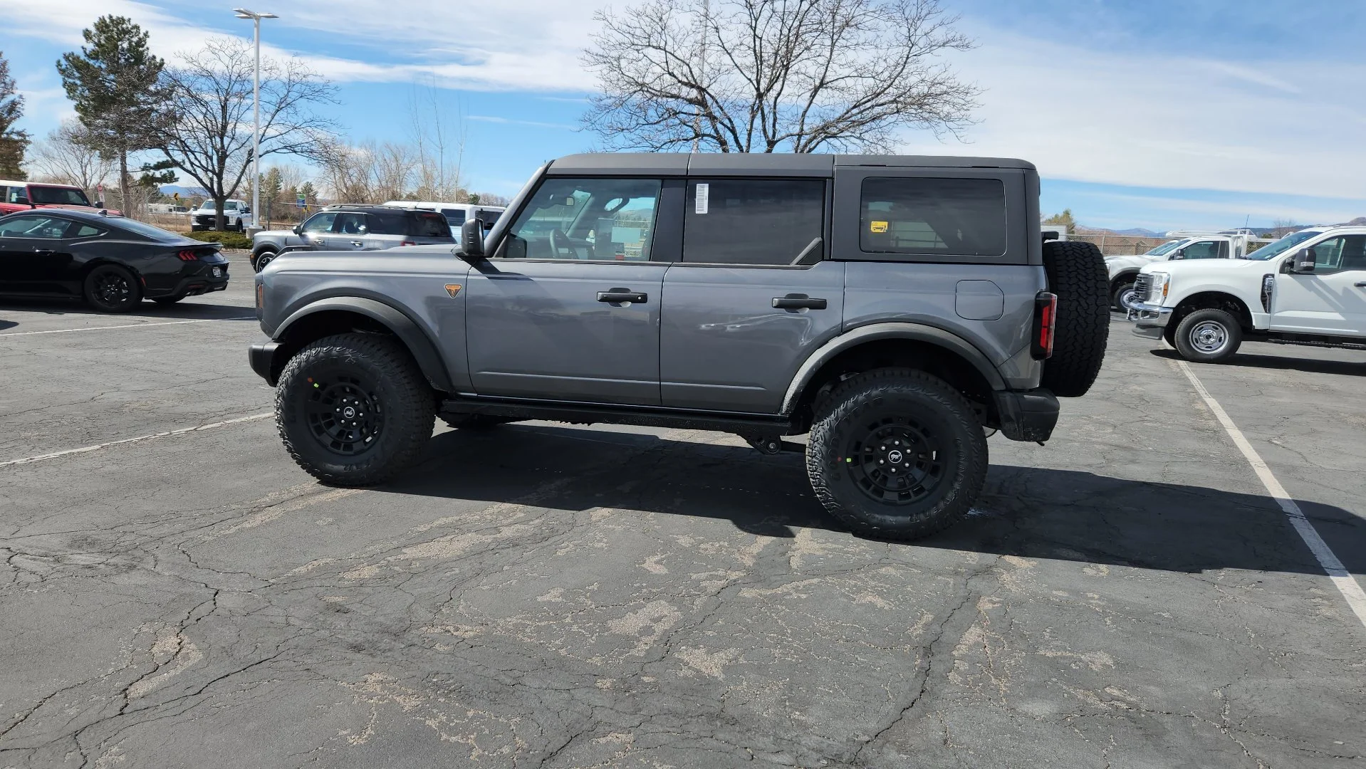 New 2026 Carbonized Gray Metallic Ford Badlands image 7