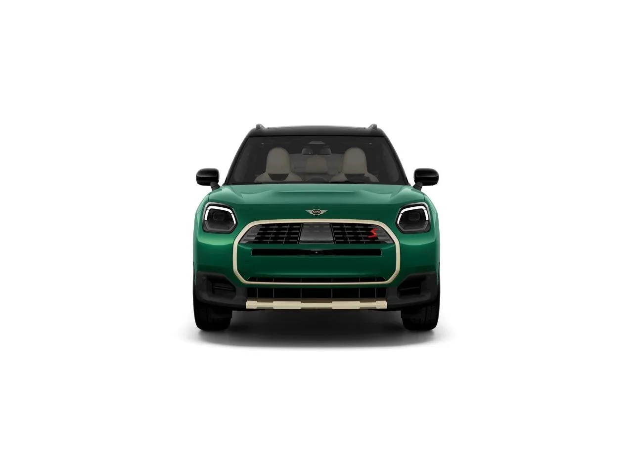 New 2027 British Racing Green IV Metallic MINI Iconic image 2