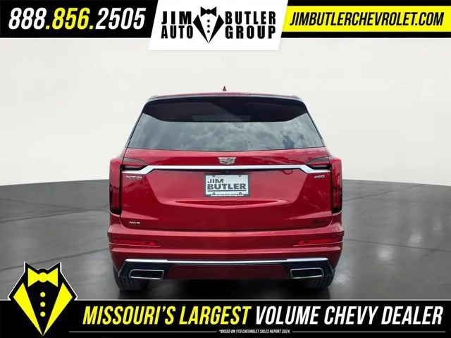 Used 2024 Radiant Red Tintcoat Cadillac Premium Luxury image 25