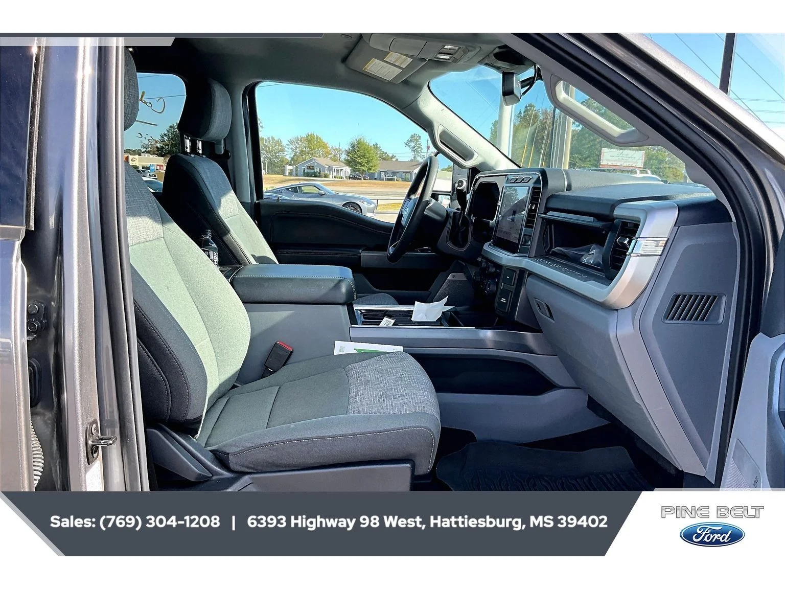 Used 2024 Carbonized Gray Metallic Ford XLT image 6