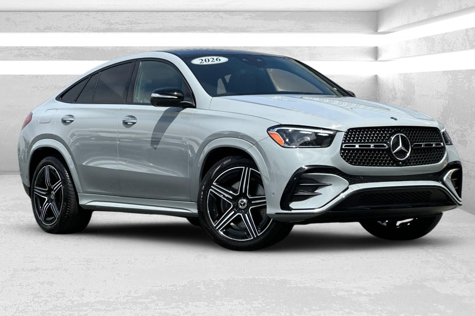 Certified Used 2026 Gray Mercedes-Benz GLE 450 Coupe image 1