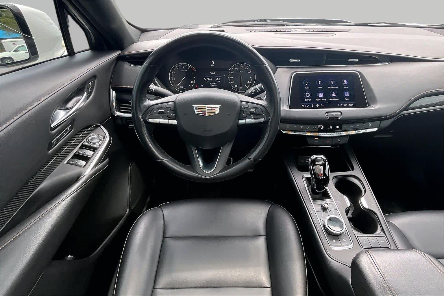Used 2023 Crystal White Tricoat Cadillac FWD Sport image 6