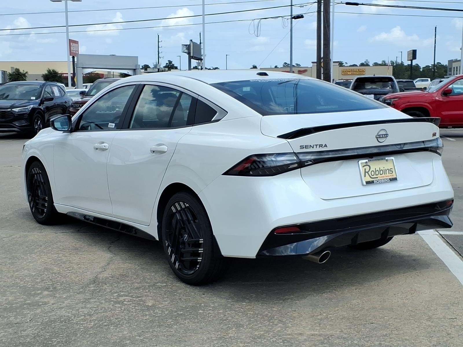 2026 Nissan Sentra SR White at Robbins Nissan