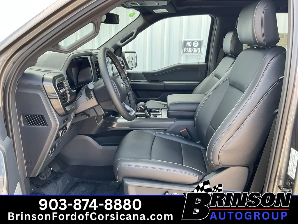 New 2026 Carbonized Gray Metallic Ford LARIAT image 12