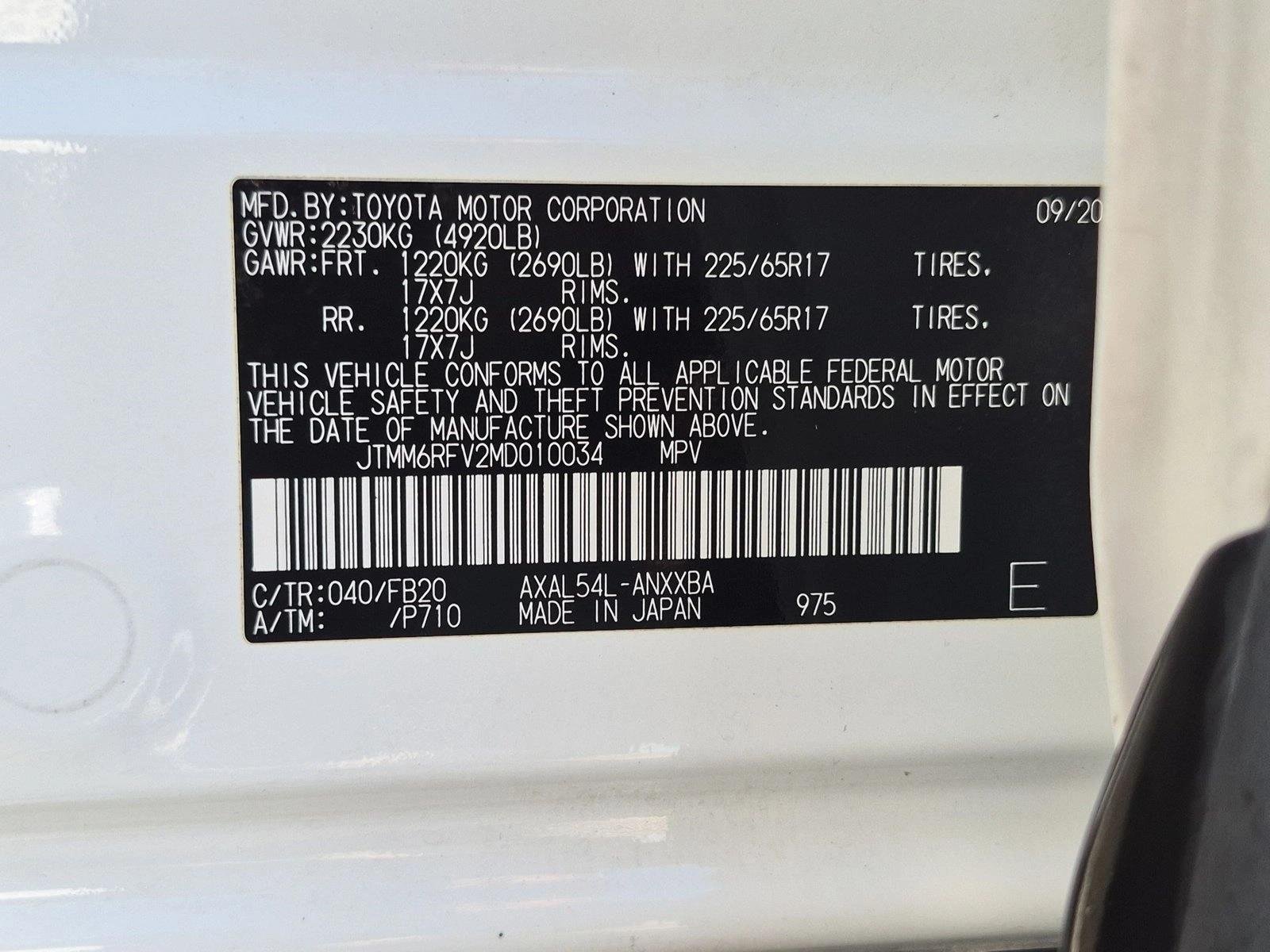 Used 2021 Super White Toyota Hybrid LE image 24
