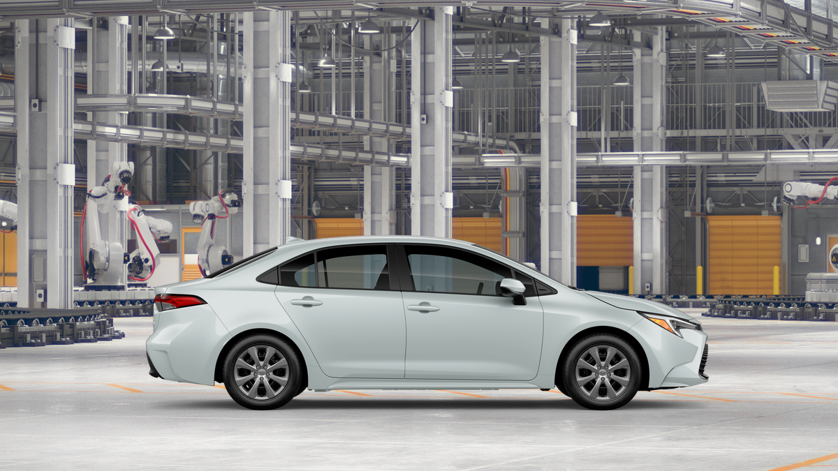 New 2026 Wind Chill Pearl Toyota Hybrid LE image 12